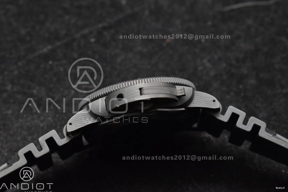 Clone VSF on Markers Blue 47mm Strap PAM1616 Carbotech Best Dial P.9010 Rubber Edition Black 0515